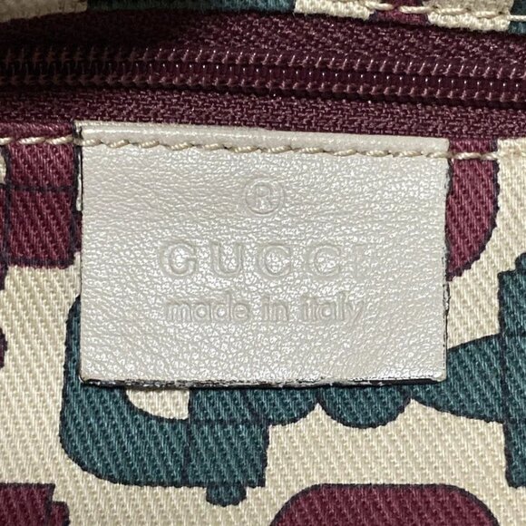 GUCCI Sukey Beige Leather - Tote Bag 386-082925 - Picture 8 of 8